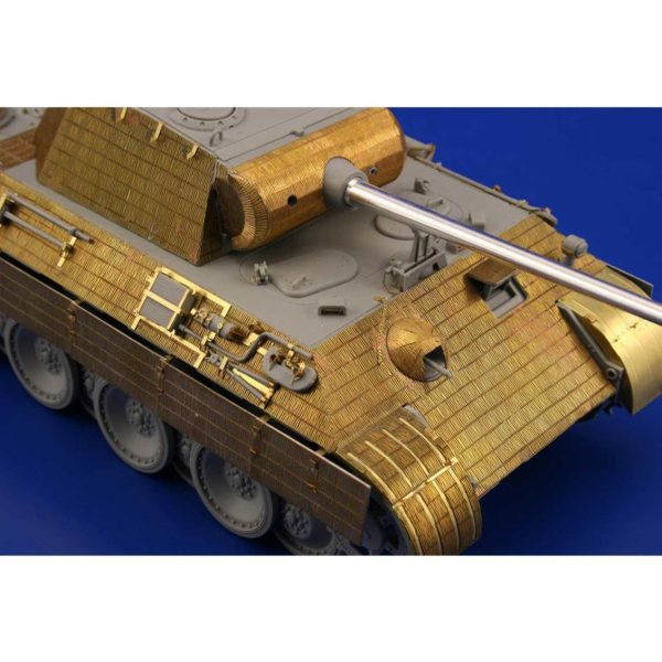 1/35 Zimmerit Panther Ausf.A Late For, Eduard 35978 - Görsel 3