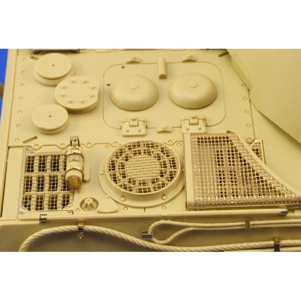 1/35 King Tiger Ardennes Front For Ta, Eduard 35986 - Görsel 4