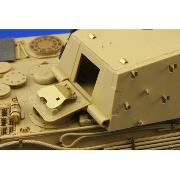 1/35 King Tiger Ardennes Front For Ta, Eduard 35986 - Görsel 5