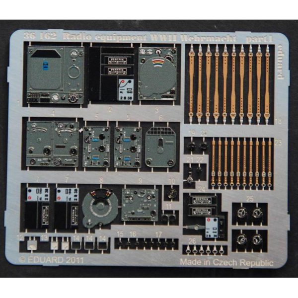 1/35 Radio Equipment WWII Wehrmacht-C, Eduard 36162