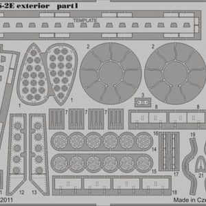 1/48 S-2E Exterior For Kınetıc Maket, Eduard 48701