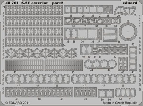 1/48 S-2E Exterior For Kınetıc Maket, Eduard 48701 - Görsel 2