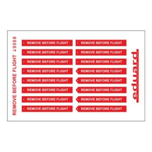 1/48 Remove Before Flight Fabrıc For, Eduard 49068