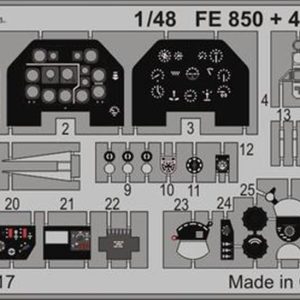 1/48 P-51D İnterior For Meng Maket De, Eduard 49850