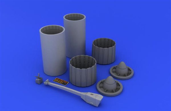 1/48 F-4 Exhaust Nozzles Late For Ha, Eduard 648023 - Görsel 3