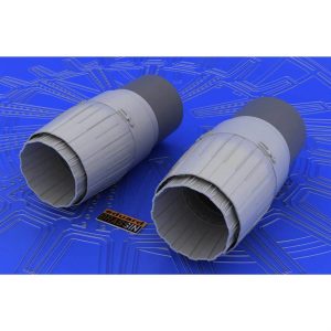 1/48 Mig-29 Exhaust Nozzles For Acad, Eduard 648044