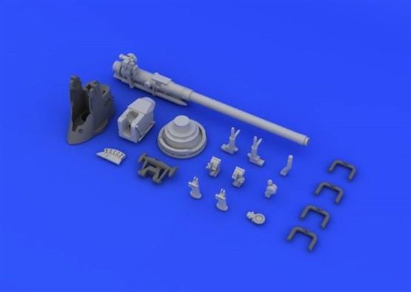 1/72 German Submarine 8 8Cm Gun Make, Eduard 672034 - Görsel 7