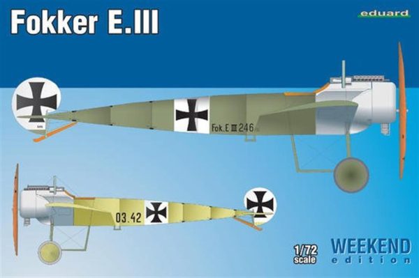 1/72 Fokker E.III Uçak Maketi, Eduard 7444