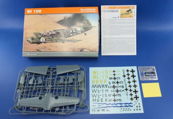 1/48 Bf 108 Uçak Maketi, Eduard 8078 - Görsel 2