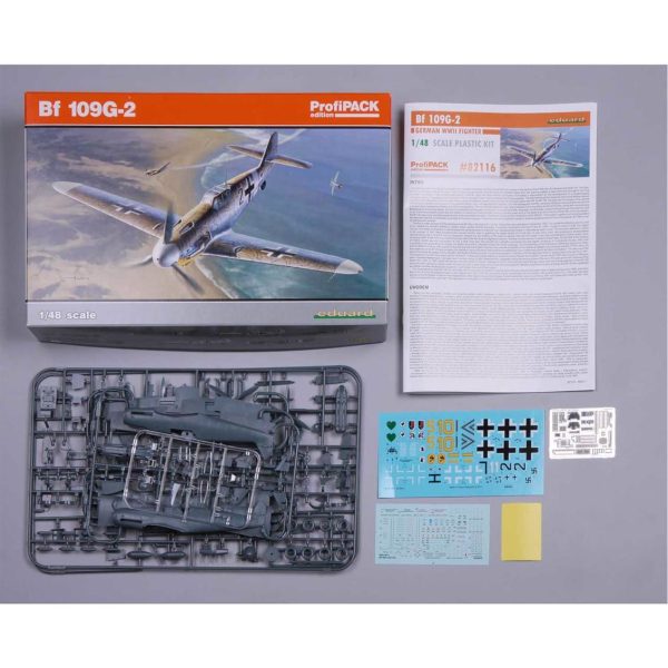 1/48 Bf 109G-2 Uçak Maketi, Eduard 82116 - Görsel 2