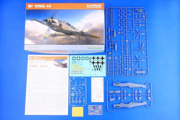1/48 Bf 109G-14 1/48 Uçak Maketi, Eduard 82118 - Görsel 2