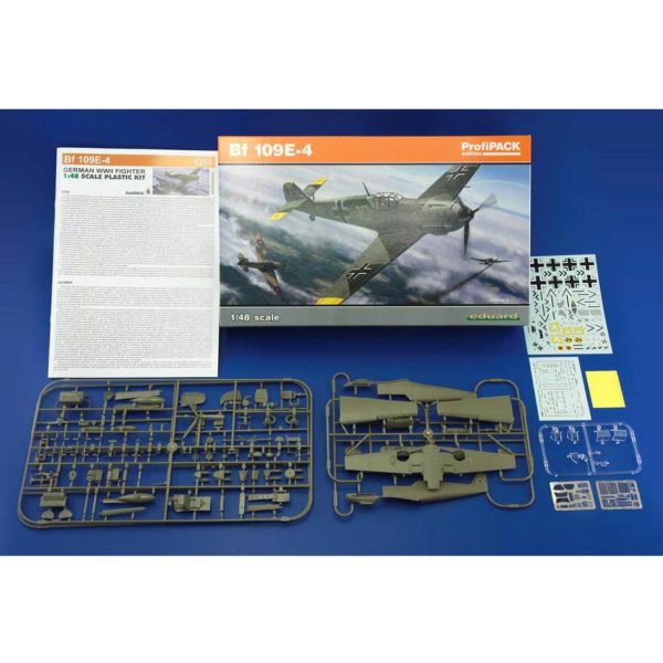 1/48 Bf 109E-4 Uçak Maketi, Eduard 8263 - Görsel 2