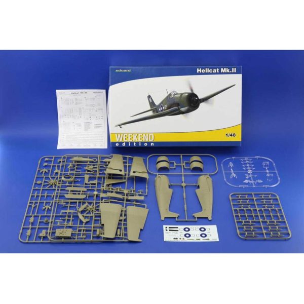 1/48 Hellcat Mk.II Uçak Maketi, Eduard 84134 - Görsel 2