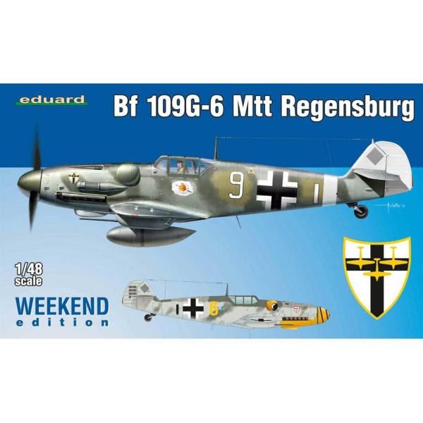 1/48 Bf 109G-6 Mtt Regensburg Uçak MaED84143