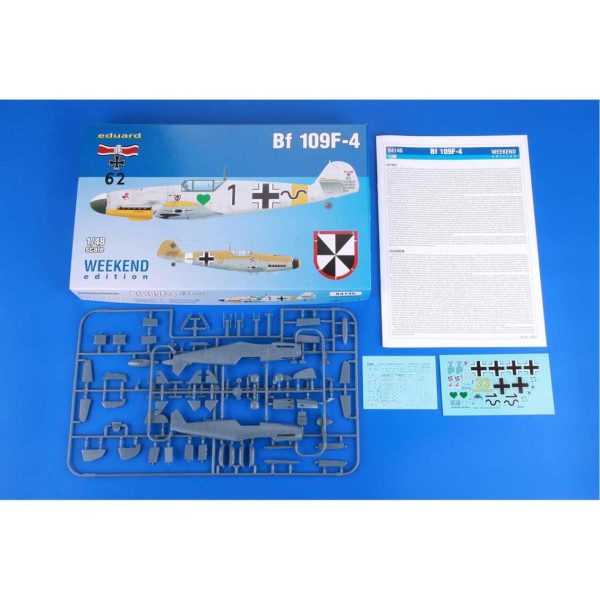 1/48 Bf 109F-4 Uçak Maketi, Eduard 84146 - Görsel 2
