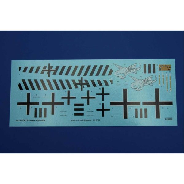 1/48 Fokker D.Vıı Oaw Uçak Maketi, Eduard 84155 - Görsel 7
