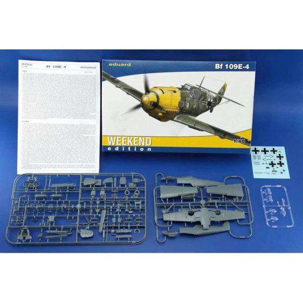 1/48 Bf 109E-4 Uçak Maketi, Eduard 84166 - Görsel 2