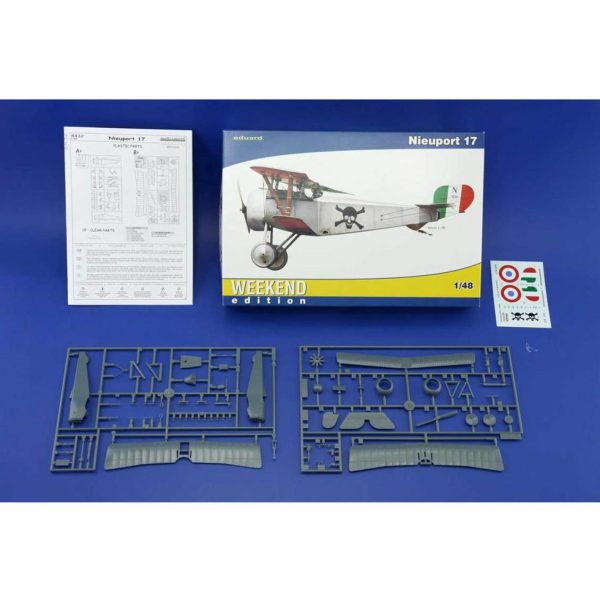 1/48 Nieuport 17 Uçak Maketi, Eduard 8432 - Görsel 2