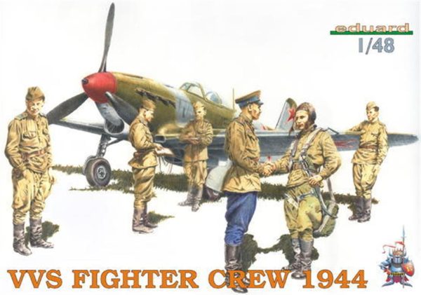 1/48 Vvs Fighter Crew 1944 Figür MaketED8509