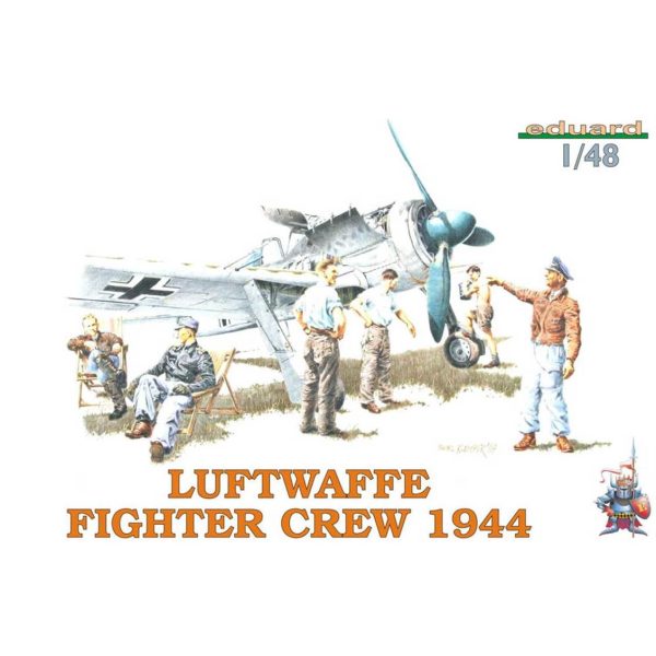 1/48 Luftwaffe Fıghter Crew 1944 FigürED8512