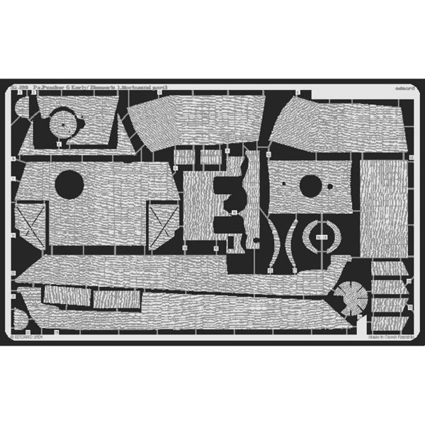 1/35 Panther Ausf.G For Tamıya Make, Eduard Bıg3502 - Görsel 3