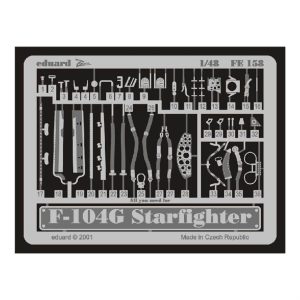 1/48 F-104G For Hasegawa Maket Detay, Eduard Fe158