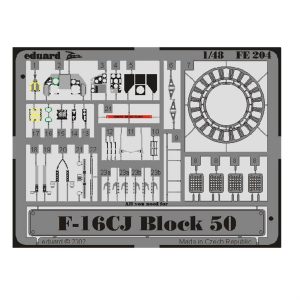1/48 F-16Cj Block 50 For Hasegawa Mak, Eduard Fe204