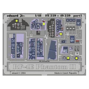 1/48 Rf-4E For Hasegawa Maket Detay S, Eduard Fe259