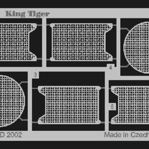 1/35 King Tiger For Tamıya Maket Deta, Eduard Tp003