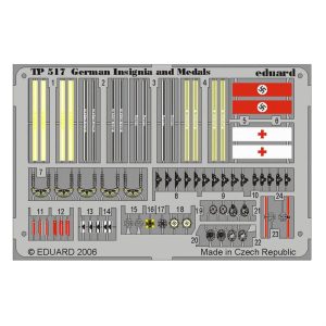 1/35 German Insignia And Medals WWII, Eduard Tp517