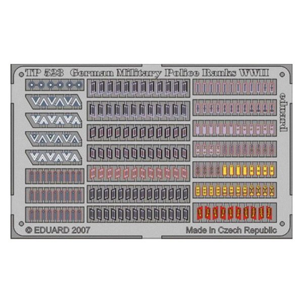 1/35 German Military Police Ranks Wwı, Eduard Tp523