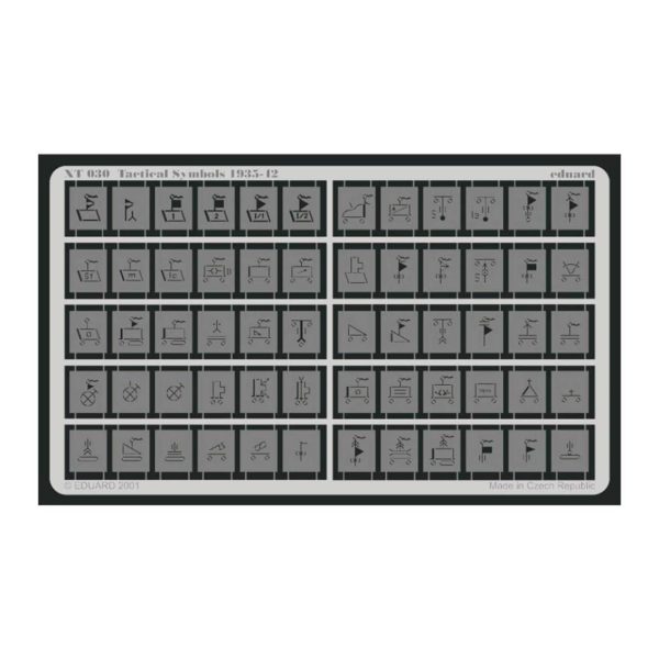 1/35 Tactical Symbols 1935-42 Maket D, Eduard Xt030