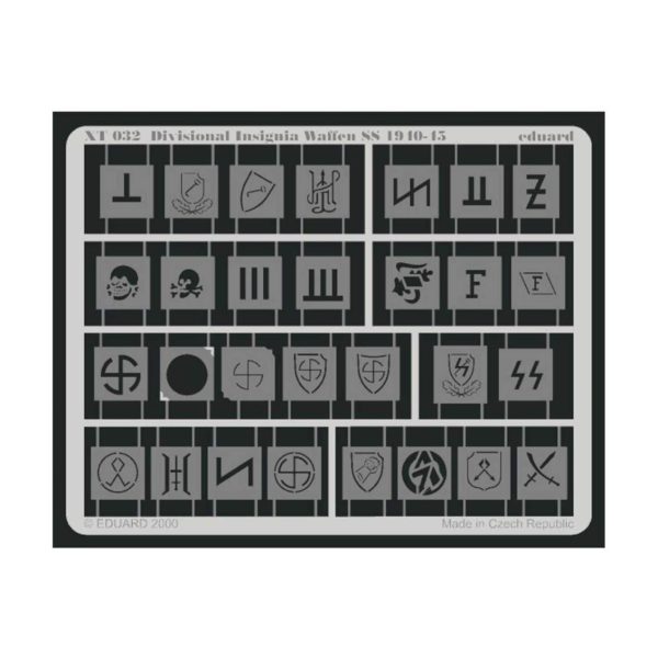 1/35 Divisional Insignia Waffen Ss 19, Eduard Xt032
