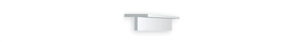 8.1X355 Mm. T Profil Polistren Çubuk-2 Adet- Beyaz, Evergreen 769 - Görsel 2