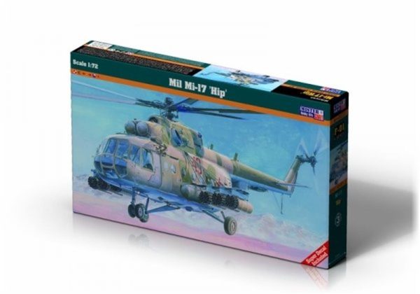 1/72 Mil Mi-17 Hip Askeri Helikopter Maketi, Mister Craft F001