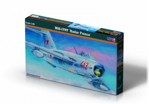 1/48 Mig-17PF Radar Fresco Savaş Uçağı Maketi, Mister Craft F003