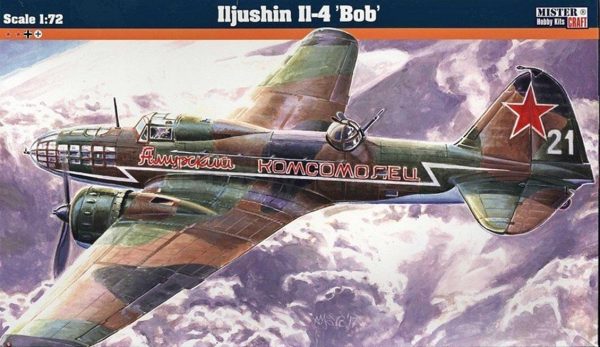 1/72 Ilushin IL-4 BOB Savaş Uçağı Maketi, Mister Craft F019