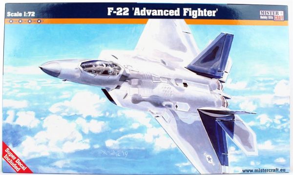 1/72 F-22 Gelişmiş Avcı Uçağı Maketi, Mister Craft F006