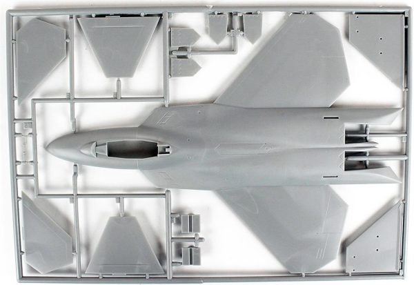 1/72 F-22 Gelişmiş Avcı Uçağı Maketi, Mister Craft F006 - Görsel 2