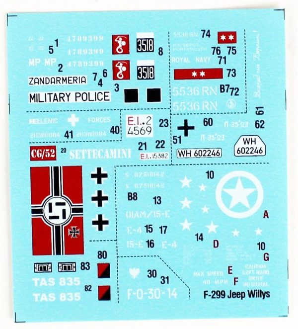 1/35 (1/4 Ton Sınıfı) Willys Jeep Maketi, Mister Craft F299 - Görsel 3