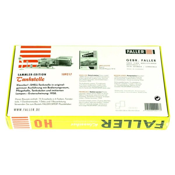 1/87 Shell Benzin İstasyonu Maketi, Faller 109217 - Görsel 2