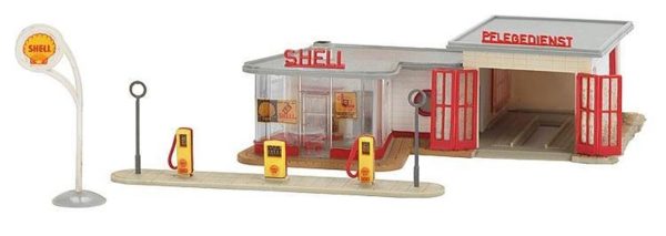 1/87 Shell Benzin İstasyonu Maketi, Faller 109217 - Görsel 3