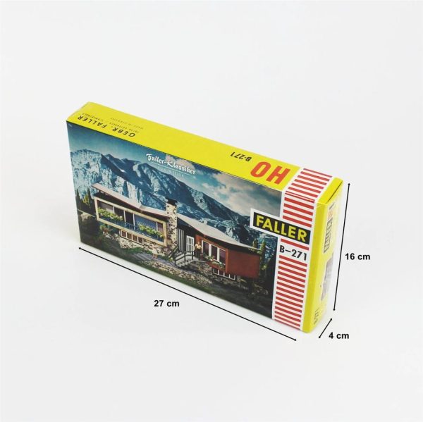 1/87 Villa Tessin Maketi, Faller 109271 - Görsel 4