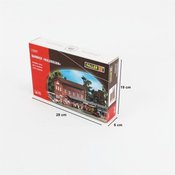 1/87 Waldbrunn İstasyonu Maketi, Faller 110099 - Görsel 4