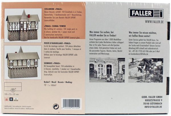 1/87 Thale Sinyal Kulesi Maketi, Faller 120102 - Görsel 4