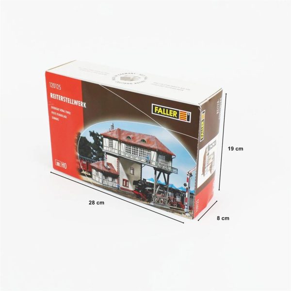 1/87 Yüksek Sinyal Kulesi Maketi, Faller 120125 - Görsel 4