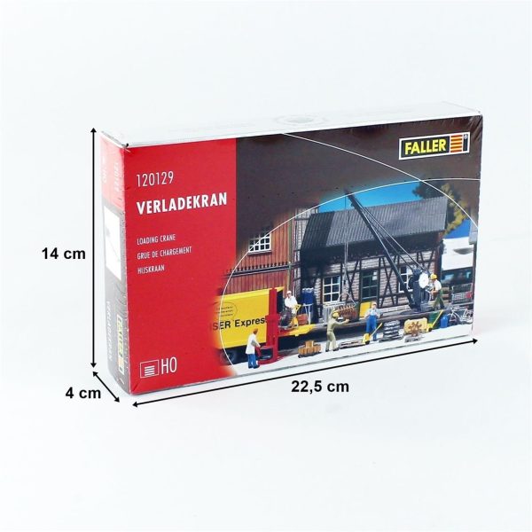1/87 Yükleme Vinci Maketi, Faller 120129 - Görsel 4