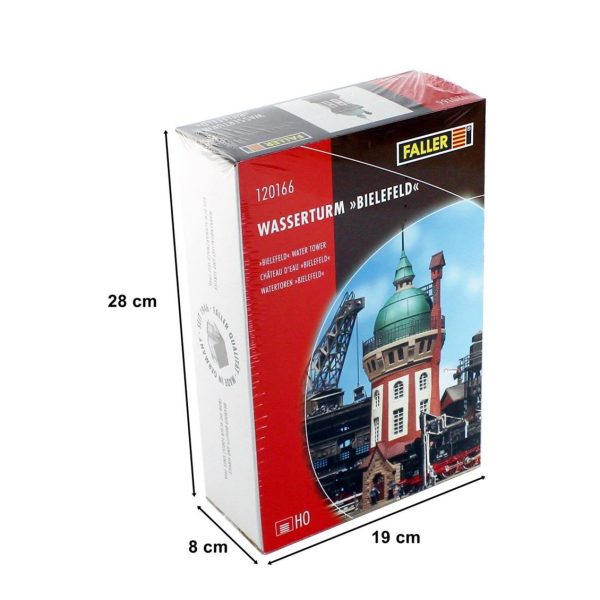 1/87 Bielefeld Su Kulesi Maketi, Faller 120166 - Görsel 5