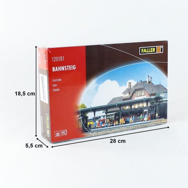 1/87 Peron Maketi, Faller 120181 - Görsel 4