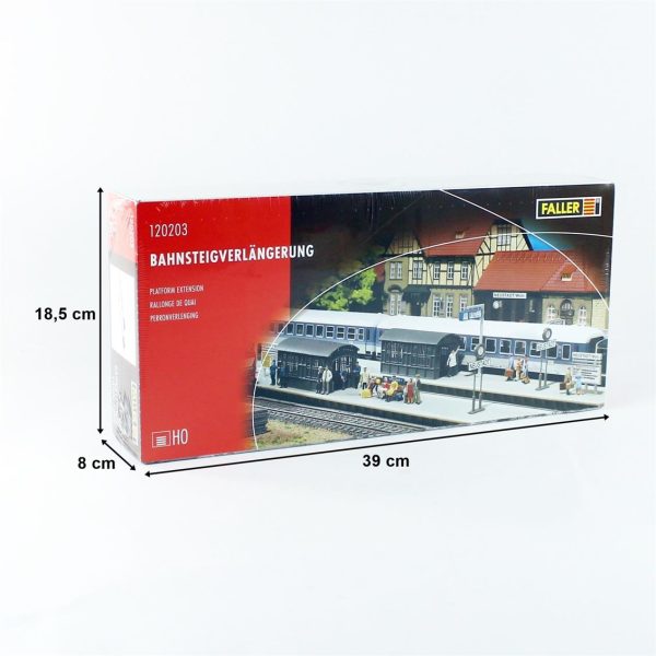 1/87 İlave Peron Maketi, Faller 120203 - Görsel 4